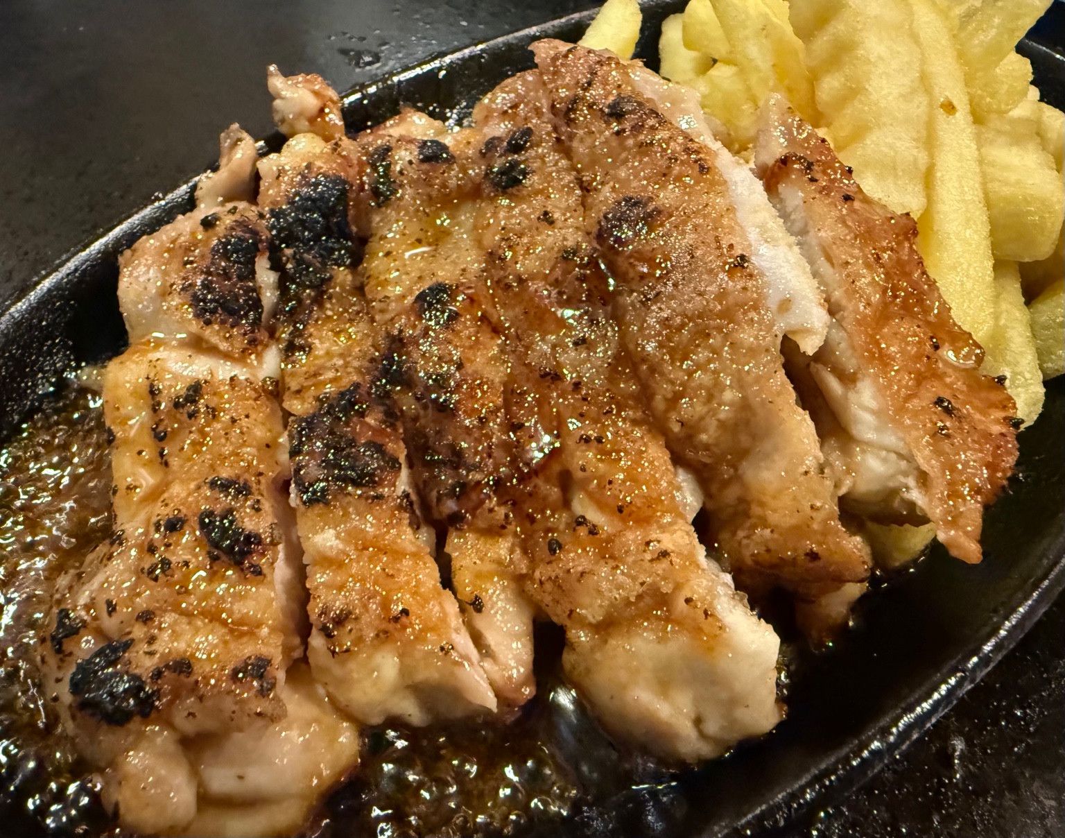 鉄焼の照焼チキン